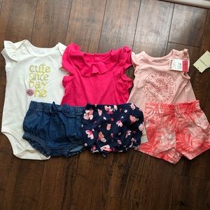 12 month Baby Girl Outfit Bundle 🌸
